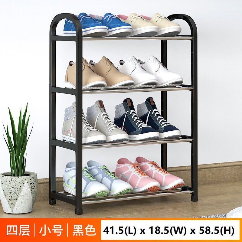 HAUS DIY Shoe Rack 4 Tier Lightweight Easy To Shoe Rack 0169 | Shopee ...