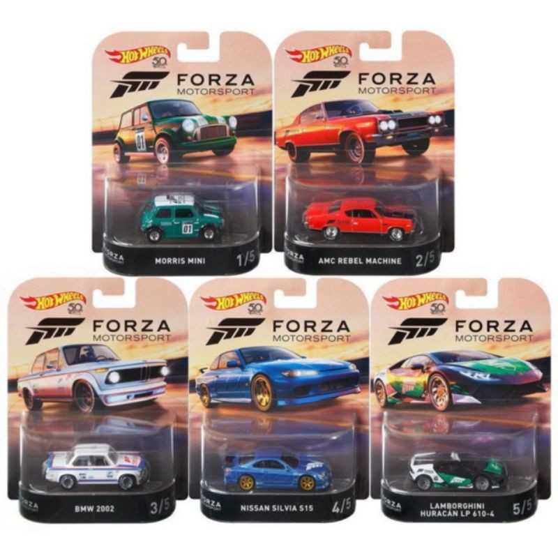 Hot Wheels Premium Forza Motorsport 5 Die-Cast Car Set