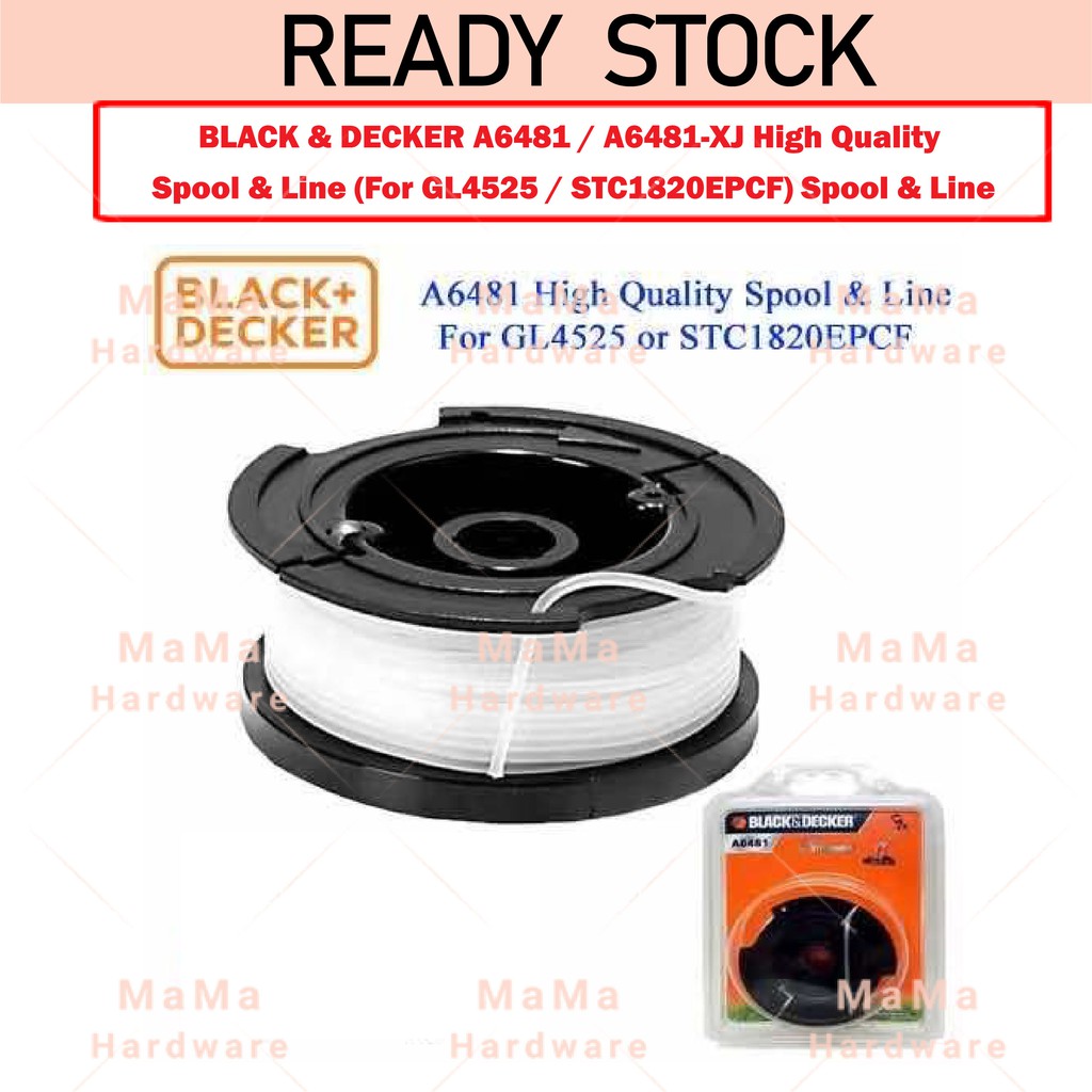 BLACK DECKER A6481 A6481 XJ High Quality Spool Line For