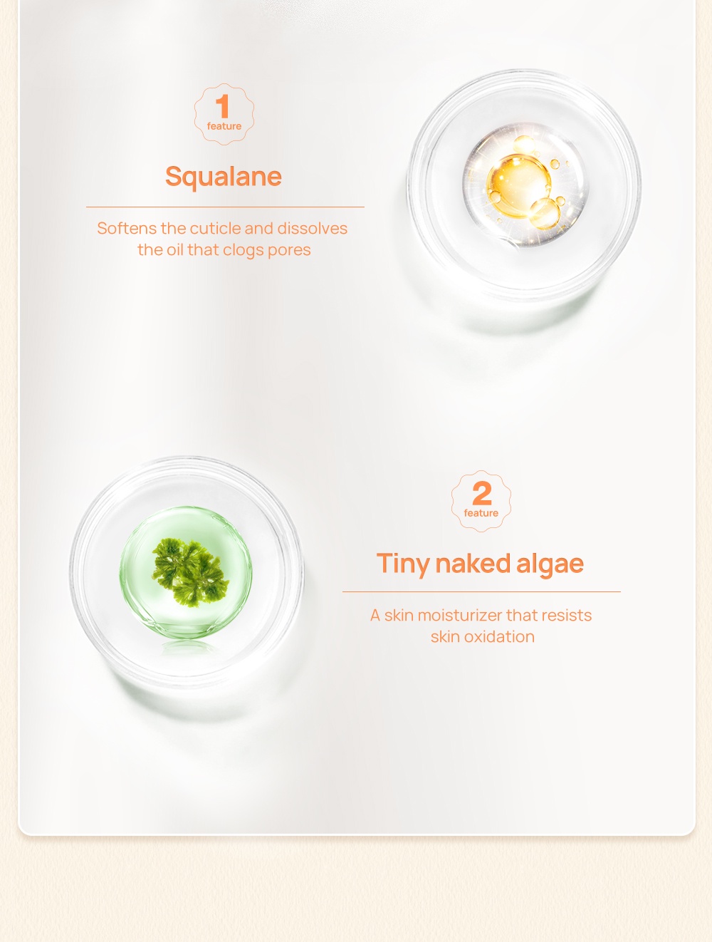 LANBENA Vitamin C Body Scrub Cream /Whitening Bath Cleanser /Exfoliating Moisturizer /Brighten