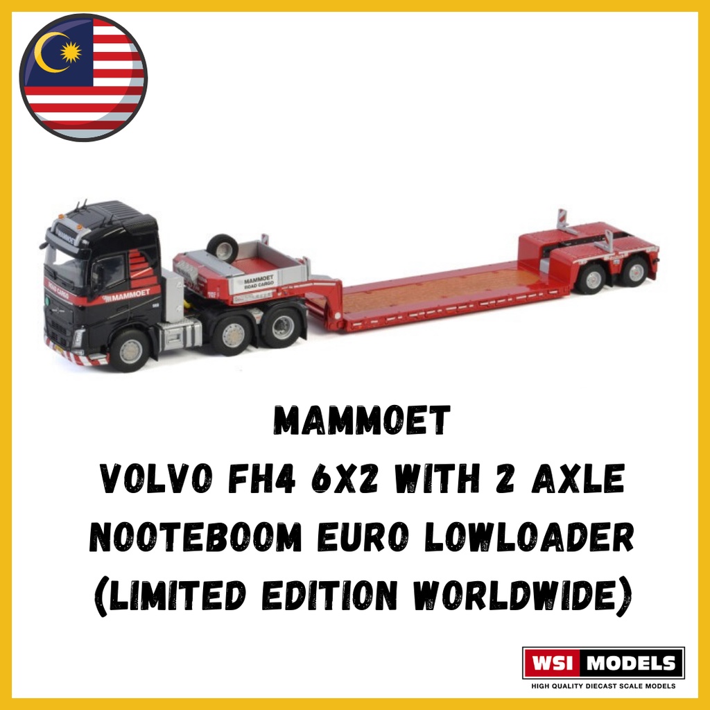 Mammoet; VOLVO FH4 GLOBETROTTER XXL 8X4 | WSI Models