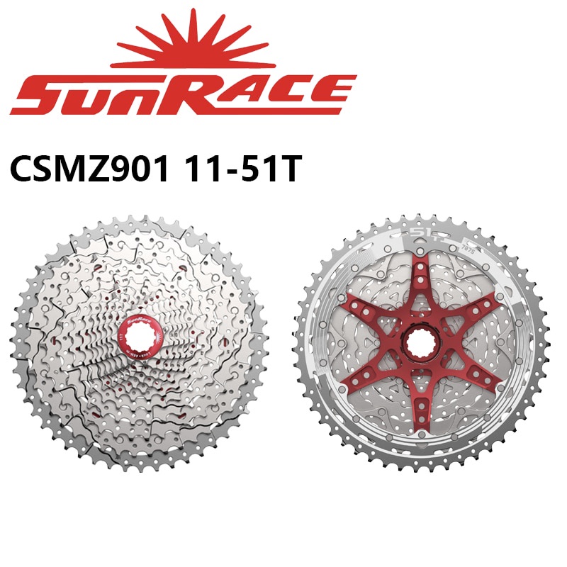 Sunrace 12-Speed Wide-Ratio Cassette CSMZ901 CSMZ903 Cassette For MTB ...