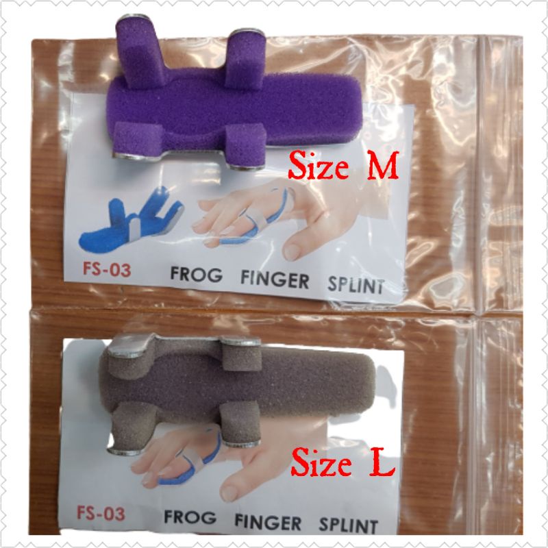 Dr.S.Ortho Frog Finger Splint Size S / M/ L Shopee Malaysia