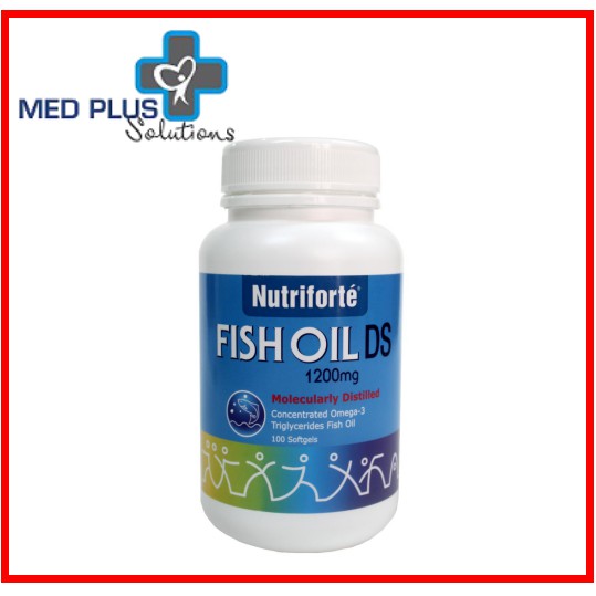 Nutriforte Fish Oil DS 1200mg Softgels | Shopee Malaysia