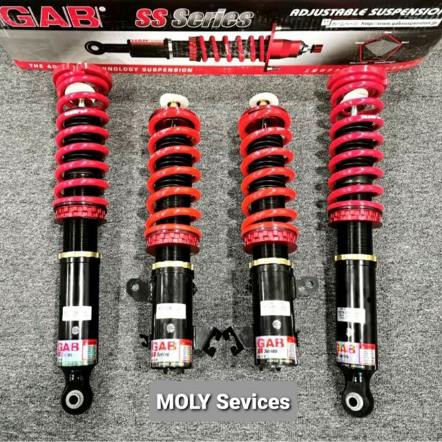 GAB SS Series Fully Adjustable Suspension (Wira / Waja / Persona