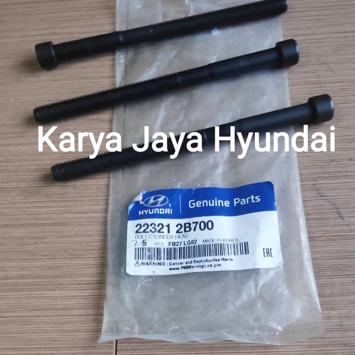 Hyundai i20 Grand Avega cylinder head Bolt Kia All New Rio Shopee
