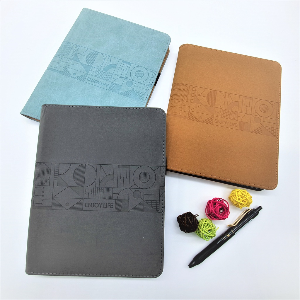 2025 Diary Planner A5 PU Leather W1003 Wire O Monthly Planner Notebook