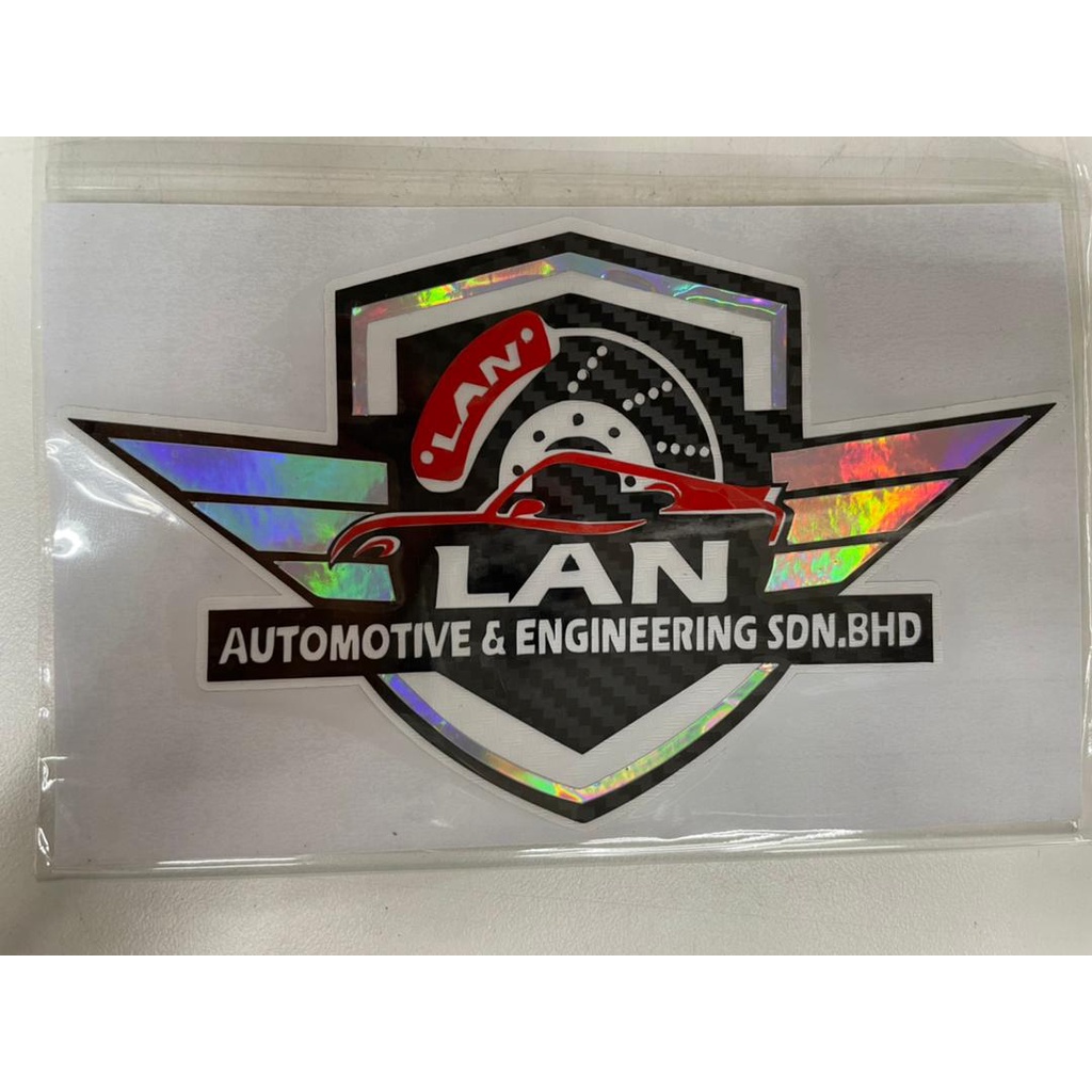 STICKER RASMI LAN AUTOMOTIVE Shopee Malaysia