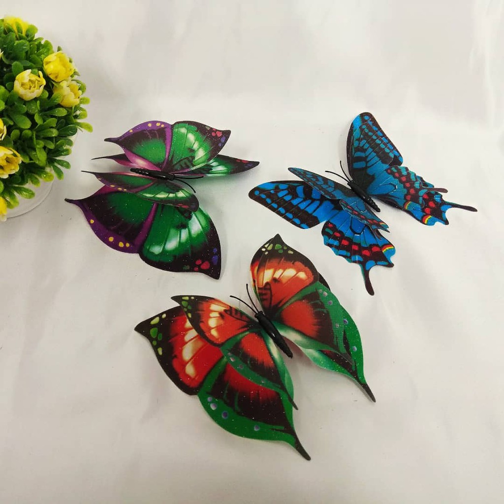 BUTTERFLY DECOR / FAKE BUTTERFLY / RAMA RAMA / BUTTERFLY-30