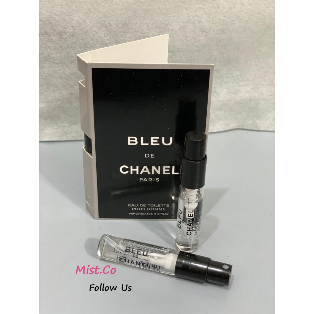 Perfume Sample Perfume Tester Vial Perfume Bleu De Chanel EDT (Man) 2ml
