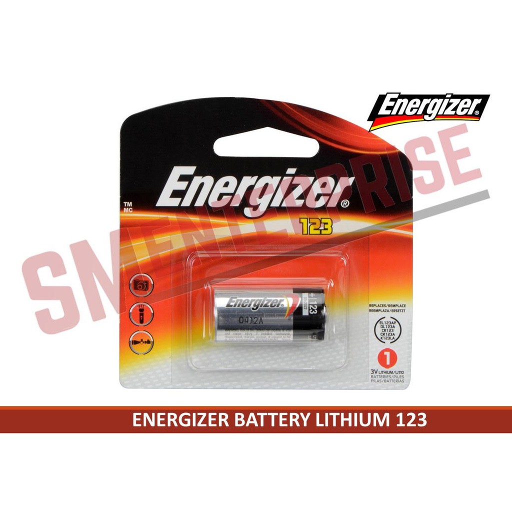 Energizer Battery Lithium 123 Shopee Malaysia
