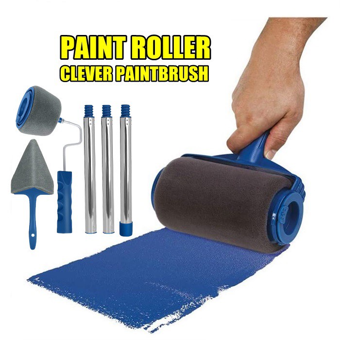 Smart Paint Roller DIY Painting Brush Tool Painting Accessories Alat Mengecat Cat Dinding Rumah