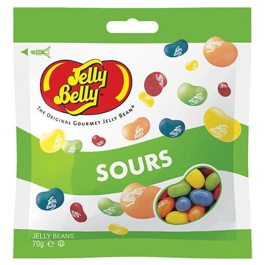 (Ready Stock!!) Jelly Belly Candies 70g 6 Flavour/200G Sours Candy ...