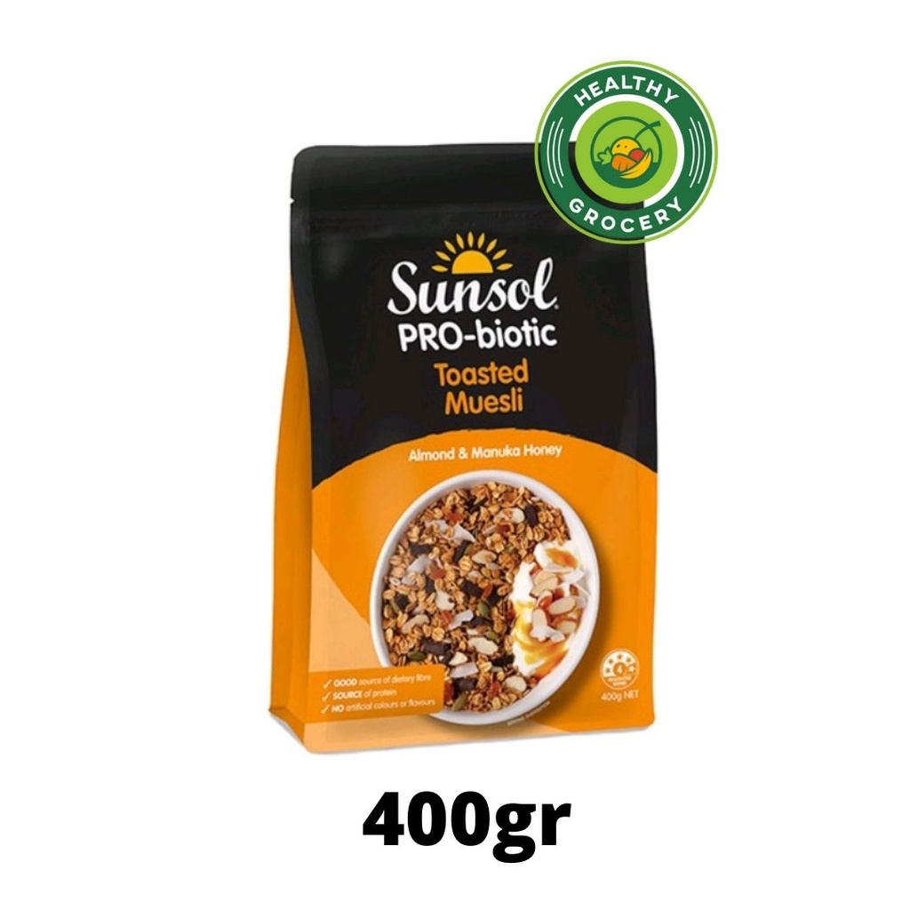 Sunsol Probiotic/NATURAL Breakfast Muesli all Variants Shopee Malaysia