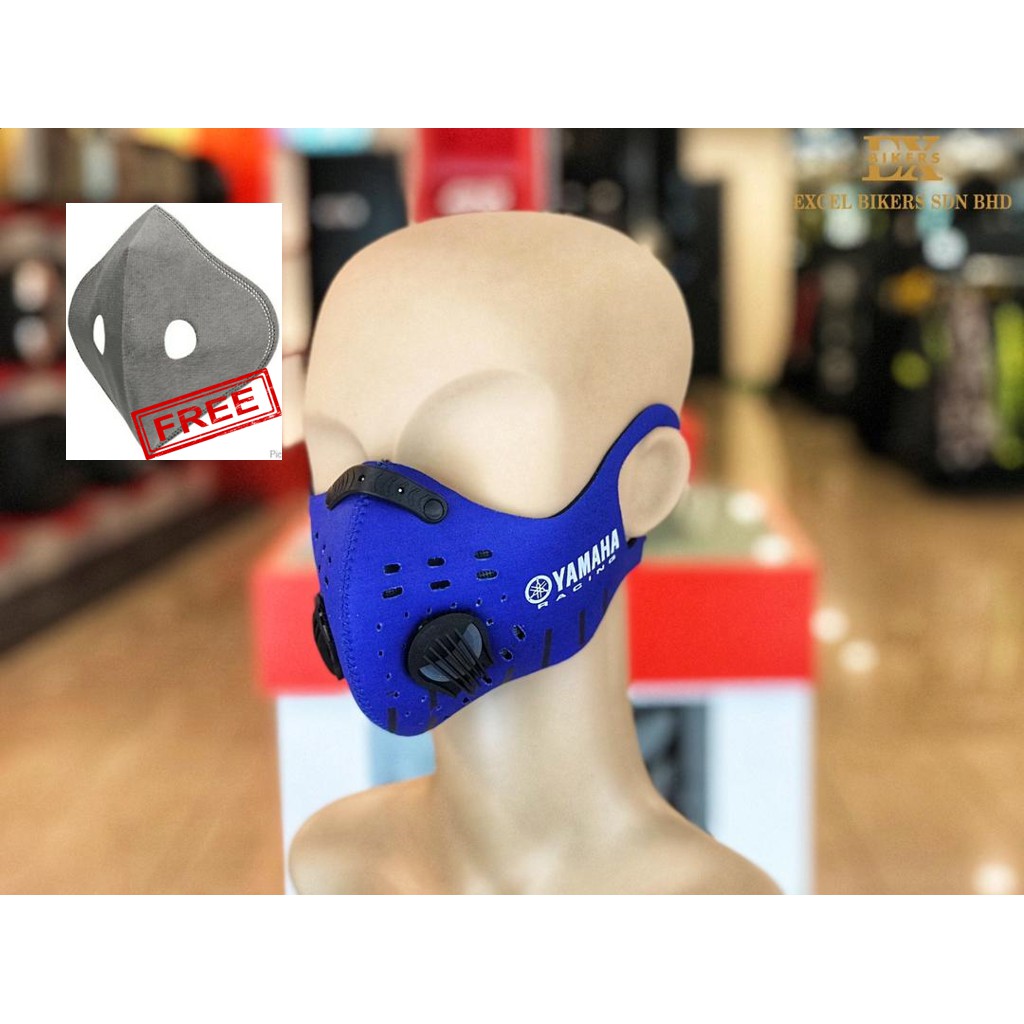 YAMAHA RACING RIDER SPORT FACE MASK | Shopee Malaysia