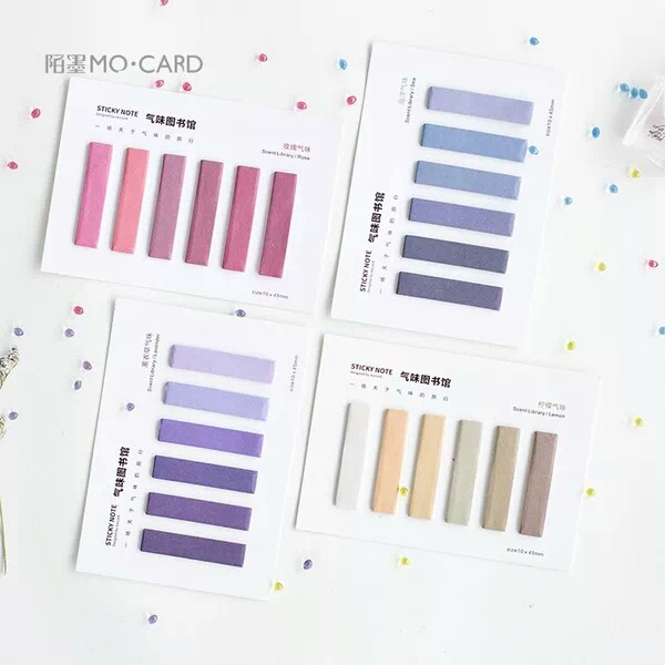 Scent Library Sticky Notes | Shopee Malaysia