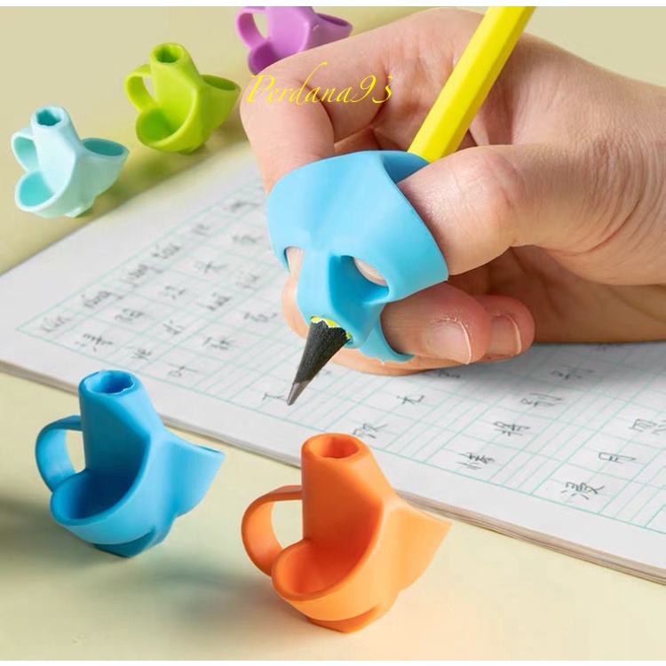 3 Finger Pencil Holder Kindergarten Tools Grip Posture Correction Pen ...