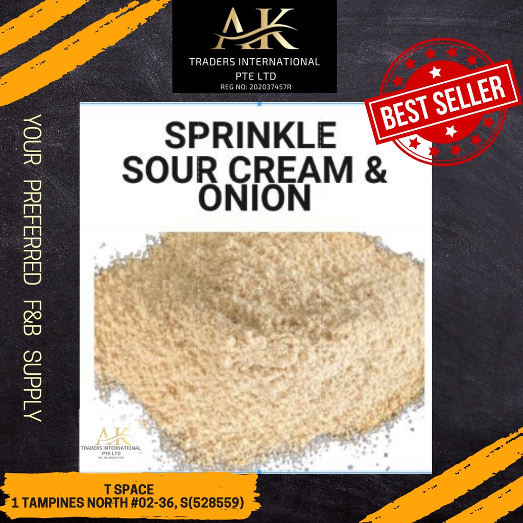 SOUR CREAM & ONION SPRINKLES - 80G | Shopee Malaysia