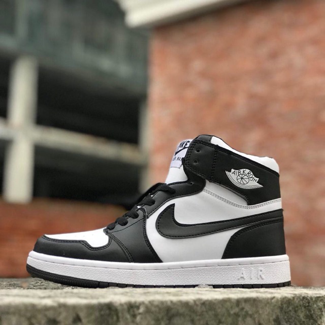 READY STOCK Nike Air Max Air Jordan 1 Black White Shopee Malaysia