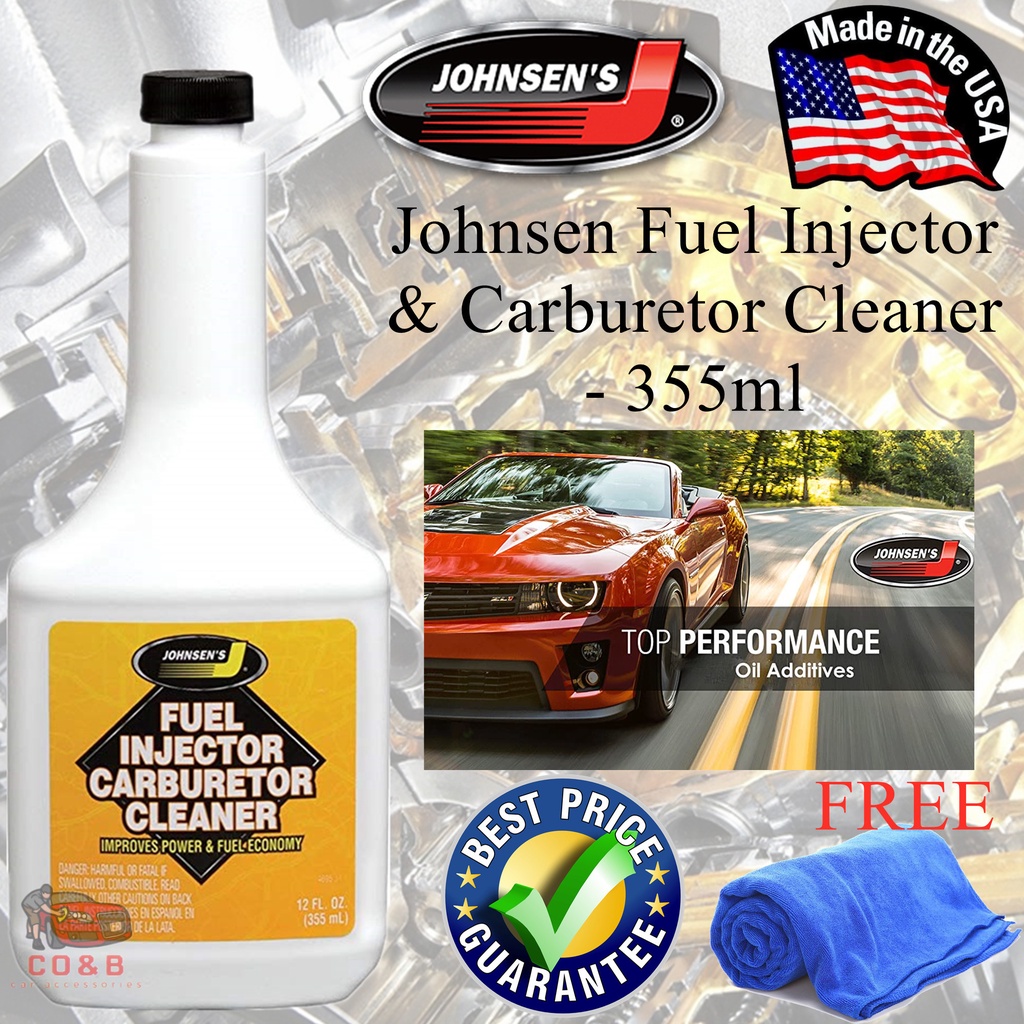 Johnsen's Fuel Injector Carburetor Cleaner 355ml Shopee Malaysia