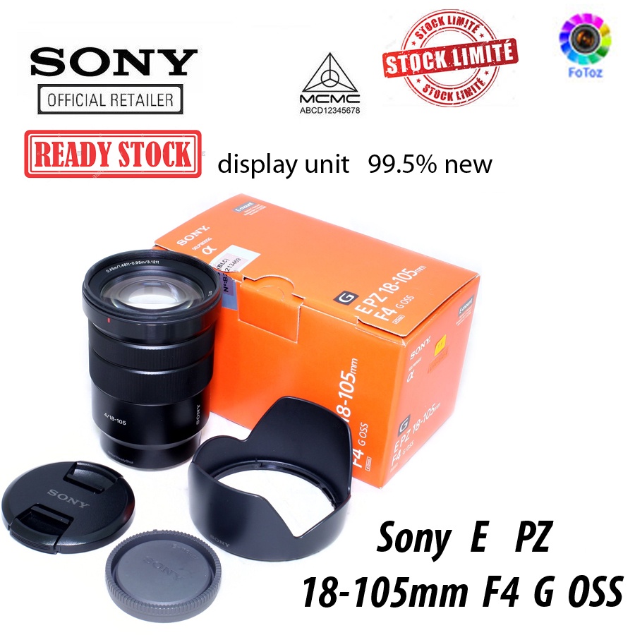 Copriobiettivo Originale Sony ALC-SH128 Per Obiettivo SELP18105G 18-105mm