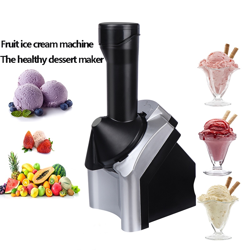 Mini Electric Ice Cream Machine Household Fruit DIY Frozen Yogurt