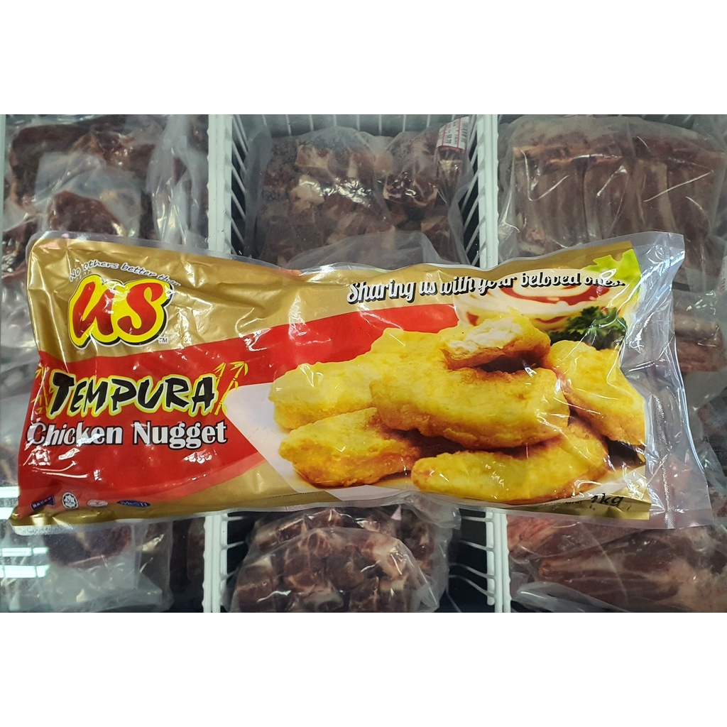 Premium US Tempura Chicken Nugget 43pc. 1Kg Frozen Ayam Ketul Shopee