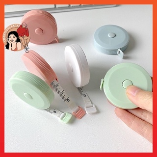 2pcs/set Random Color 60 Inch/150cm Measuring Tape With Body Measuring,  Sewing, Tailoring Craft, Fabric Measurement Digital Tape. Mini Retractable  And Pocketable Measuring Tool For Students