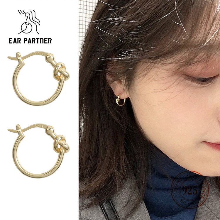 Hoop earrings clearance shopee