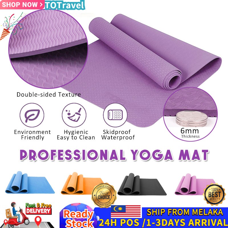 Thick EVA Yoga Mat Non Slip Carpet Mat Fitness Gymnastics Mats Yoga Mat