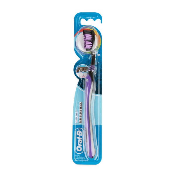 Oral-B Complete Easy Clean Black (Soft) Manual Toothbrush 1s-123 ...