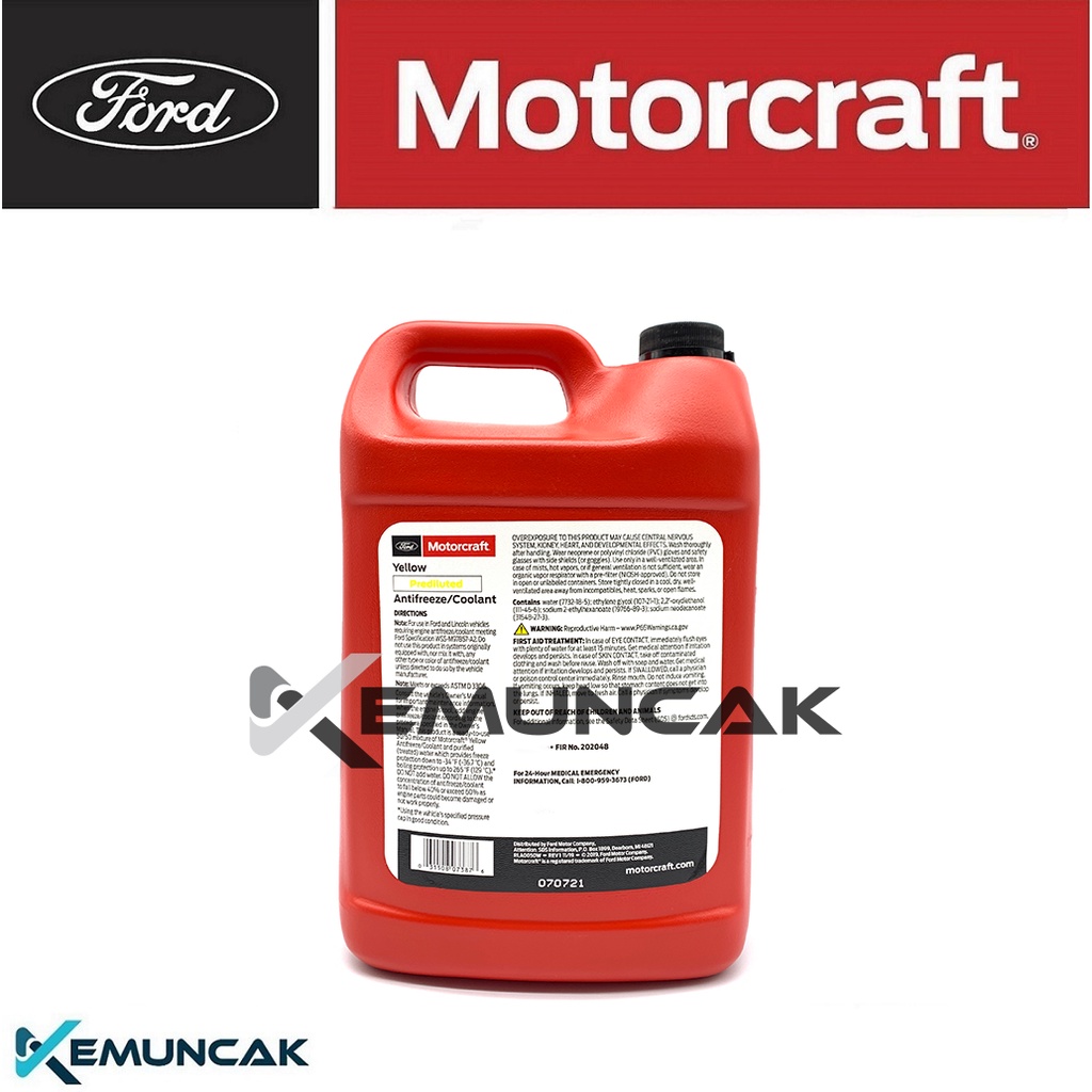 Genuine Ford Fluid VC3DILB Orange PreDiluted