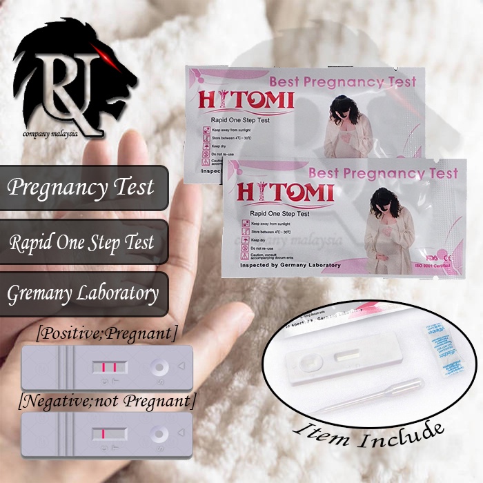 Terbaik Pregnancy Test HCG Pregnant Test Strip/Cek Kehamilan One Step