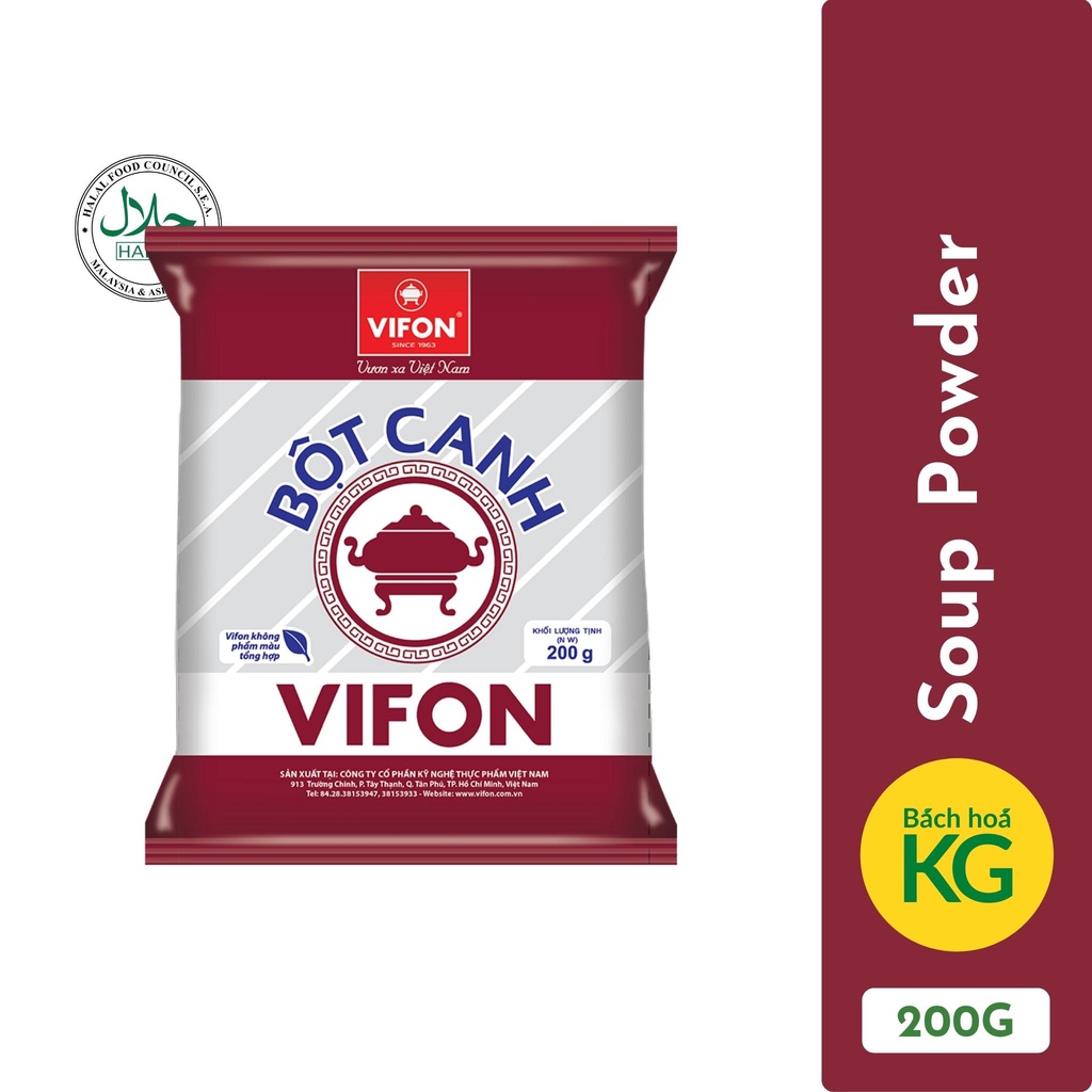 Vifon soup powder 200g - Bột canh Vifon gói 200g - 汤 - Serbuk sup - KG ...