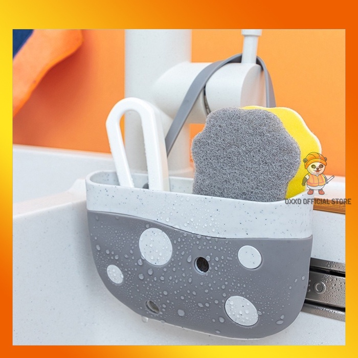 OXXO Sink Faucet Cradle Kitchen Dish Shelving Rack Sponge Hanging Drain ...