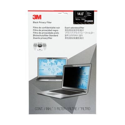 3M PF14.0W9 Privacy Filter Standard for Notebooks 35.5 cm wide (corresponds to 14.0 wide) 16:9