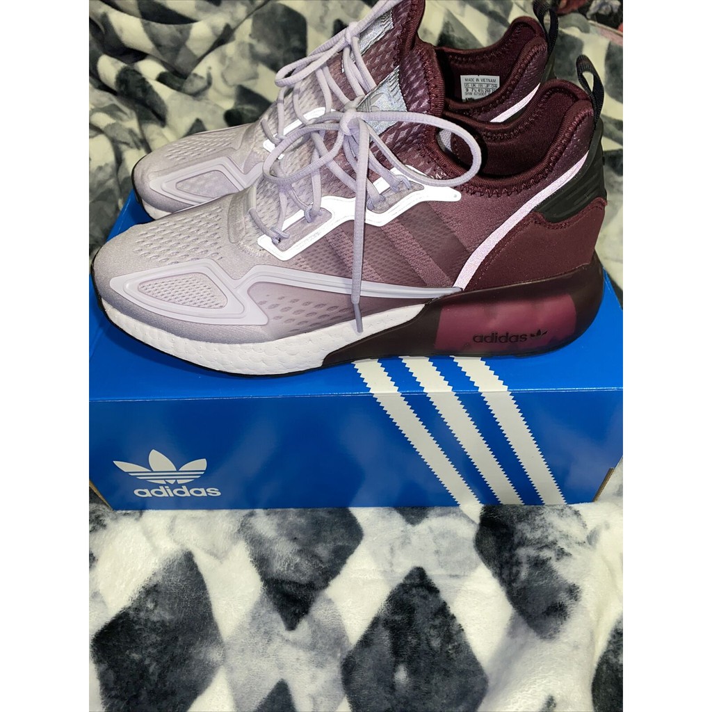 2020 WMNS ADZX 2K Boost Purple Tint Maroon FV8631 Womens Running