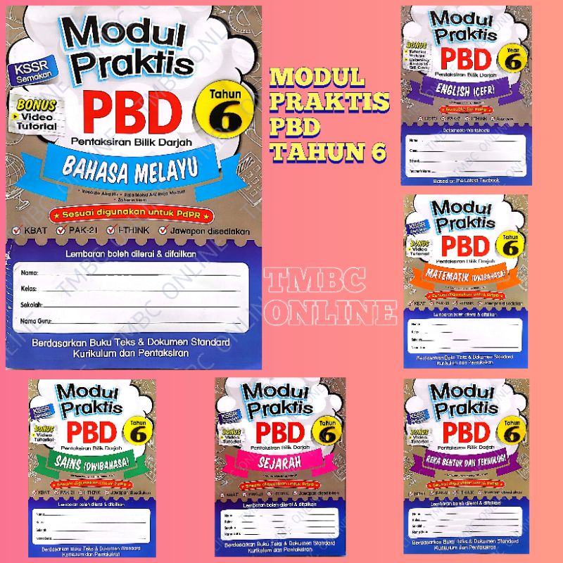 MODUL PRAKTIS PBD TAHUN 6 KSSR SEMAKAN 2022 - PENERBIT ILMU BAKTI ...