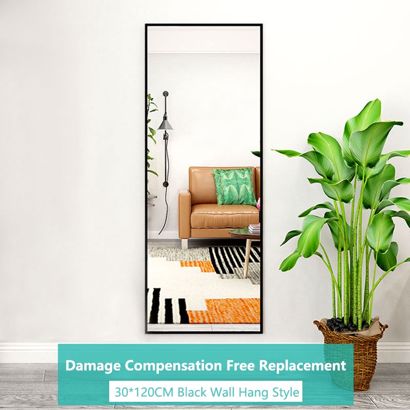 Standing Long Mirror Stand Modern Nordic Fulllength mirror wall Cermin