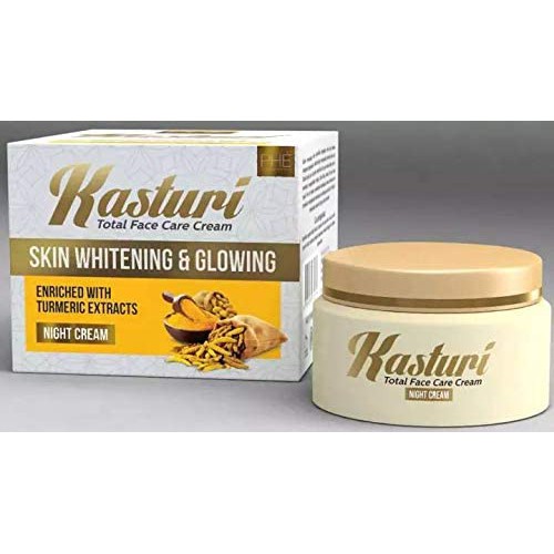 Kasturi Turmeric Night Cream With Kasturi Manjal Face Wash