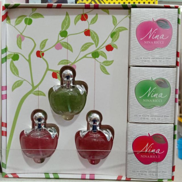 Nina best sale perfume set