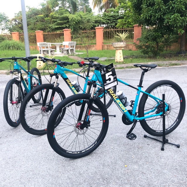 Basikal mtb raleigh sale