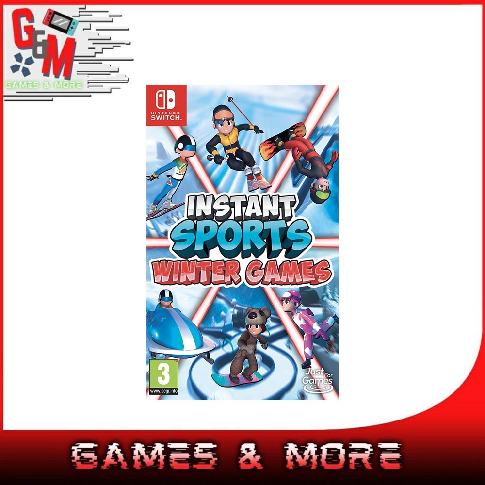 NSW Nintendo Switch Instant Sports Winter Games Eng Version Shopee