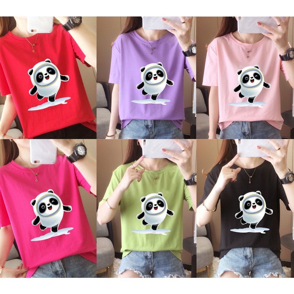 [AMYGO] 2024 Tshirt Women Ladies T Shirt Wanita Short Sleeve Top Murah ...