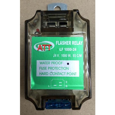 LF-1000-24V TURN SIGNAL FLASHER RELAY 24V FOR USE ON: UNIVERSAL VEHICLE