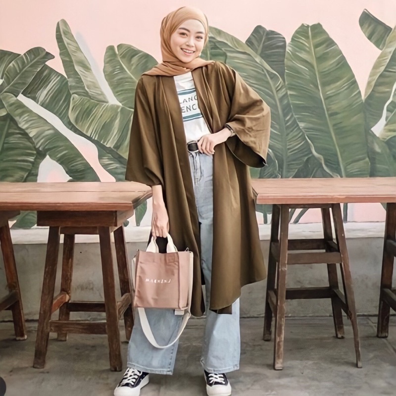 Kimono cardigan hijab style clearance