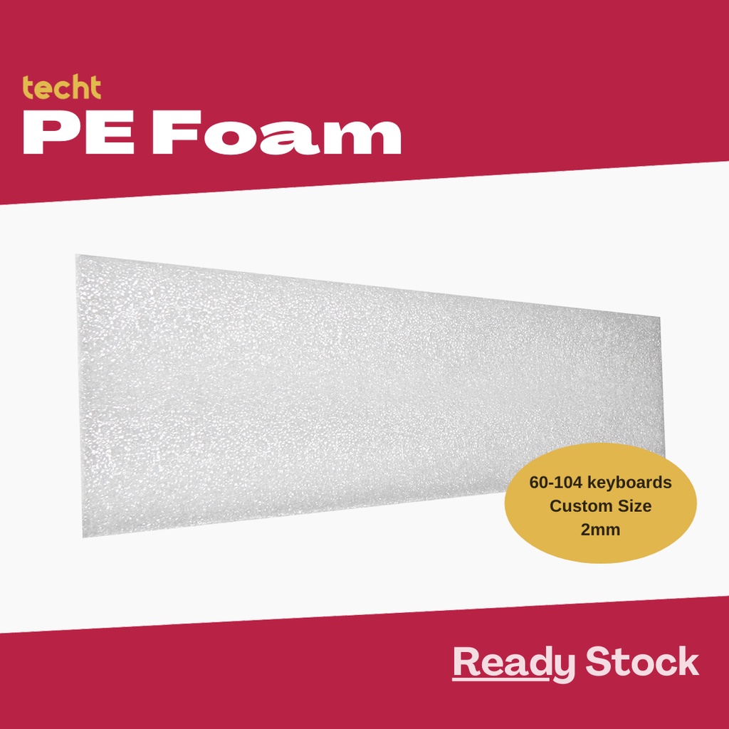 PE Foam Keyboard Sound Dampener 2MM/3MM, suitable for RK, gamakay and