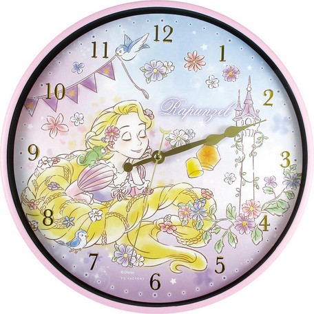 Japanese Rapunzel Clock Wall Department Store Disney J00040143 | Shopee ...