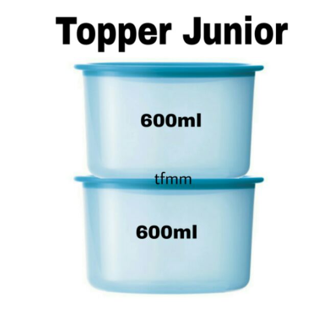Tupperware Topper Junior (2) 600ml | Shopee Malaysia
