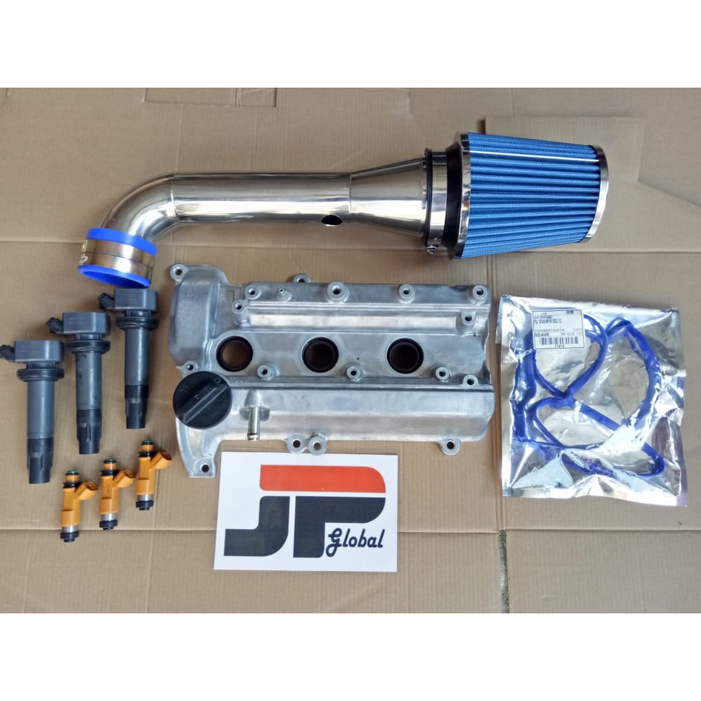 Top Full set Valve cover + Open POD + Injector 12 hole + Coil Diamond ...
